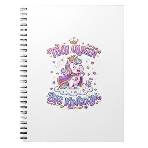 Carnet Licorne Petite Reine Grand Royaume Idée Cadeau Aut
