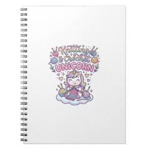 Carnet Licorne Tricot Crochet Licorne Typographie Adorabl