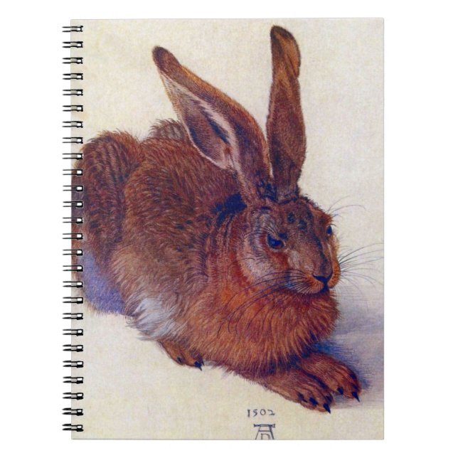 Carnet Lièvre jeune par Albrecht Durer, Art Renaissance (Devant)
