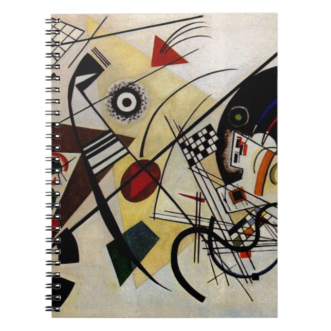 Carnet Ligne ininterrompue Kandinsky Transverse (Devant)