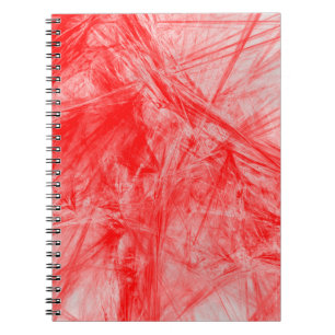Carnet Lignes de coupe rouge arrière - plan texture