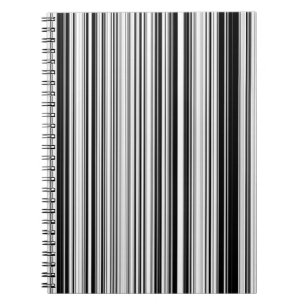 Carnet Lignes noires et blanches