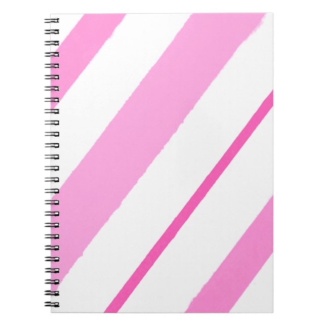 Carnet Lignes roses (Devant)
