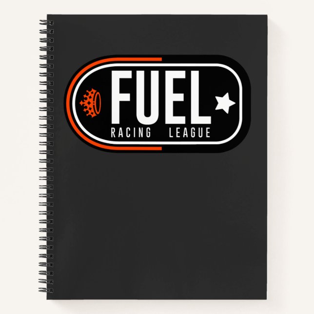 Carnet Ligue de course FUEL Spirale (Devant)