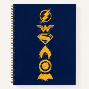 Carnet Ligue de Justice   Liste des symboles de l'équipe 