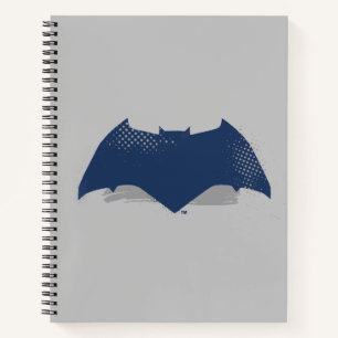 Carnet Ligue de Justice   Symbole Batman de brosse et dem