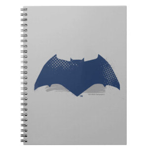 Carnet Ligue de Justice   Symbole Batman de brosse et dem