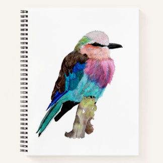 Carnet Lilac Roller Breast Bird