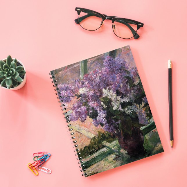 Carnet Lilacs dans une fenêtre | Mary Cassatt (Créateur téléchargé)