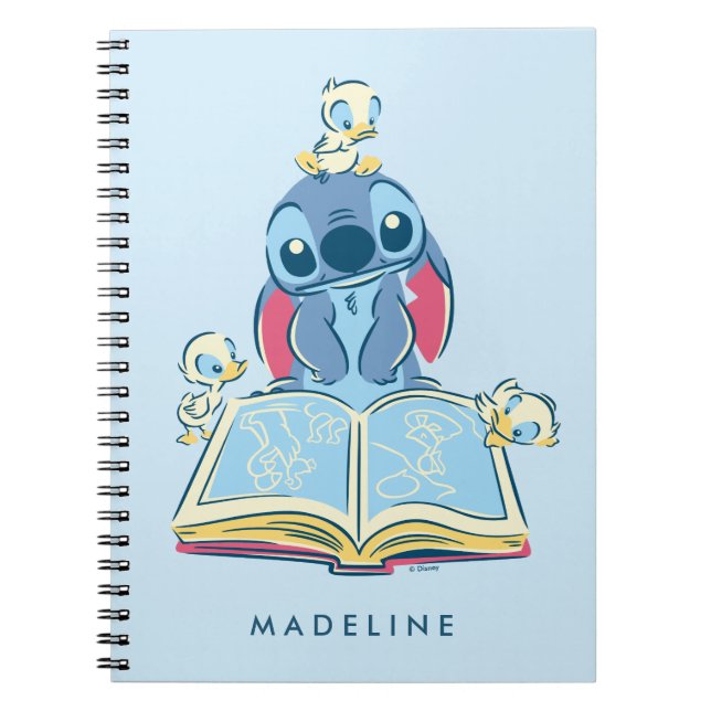 Carnet Lilo & Stitch | Lire le vilain canard (Devant)