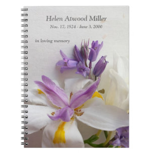Carnet Lily, les fleurs de la limande et de la scilla