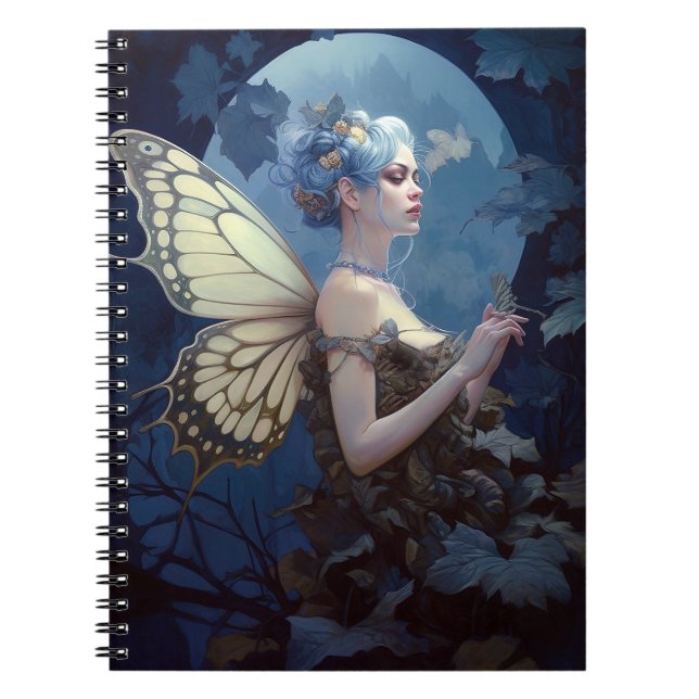 Carnet L'Imaginaire Fairy Bois Bleu (Devant)