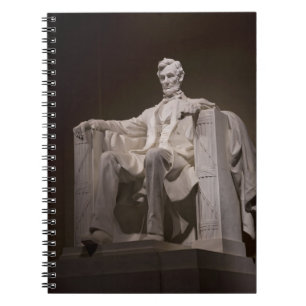 Carnet Lincoln Memorial Spiral Notebook