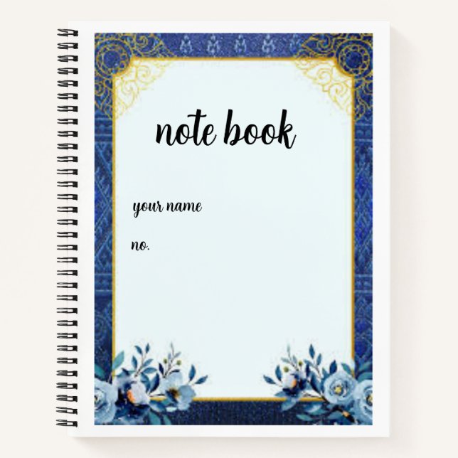 Carnet linéaire - Journal stylish pour l'écriture  (Devant)