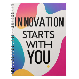 Carnet L'innovation commence avec vous option 2