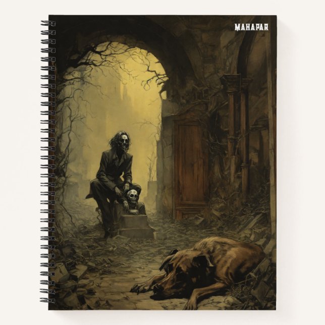 Carnet "L'Inquiétude" (Devant)
