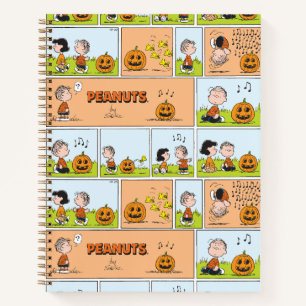 Carnet Linus & Lucy Chanter Jack-O-Lantern