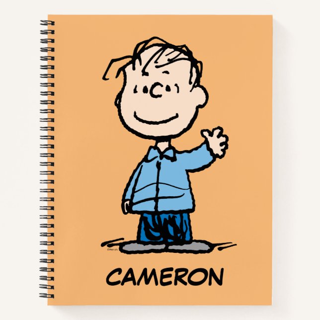 Carnet Linus Waving (Devant)