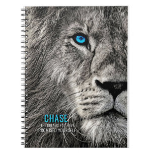 Carnet Lion Chase tes rêves