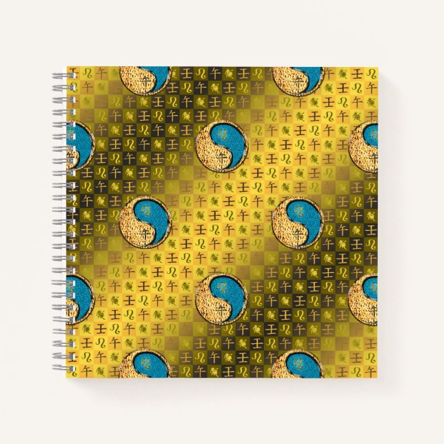 Carnet Lion & Cheval d'eau (Devant)