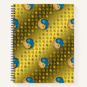 Carnet Lion & Dragon d'eau