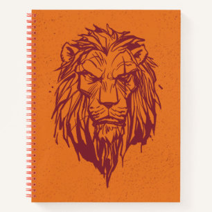 Carnet Lion King   Croquis de tête de Scar