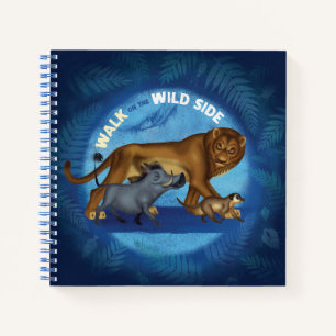 Carnet Lion King Marcher du côté sauvage