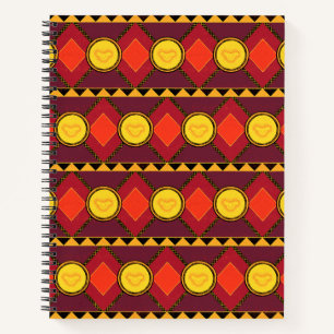 Carnet Lion King   Simba Icon Motif de style africain