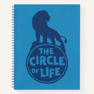 Carnet Lion King Simba "Le Cercle de la Vie"