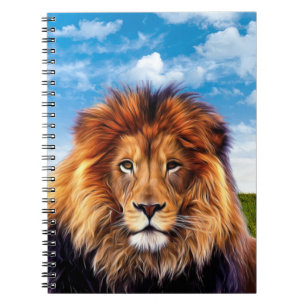 Carnet Lion le roi de la forêt