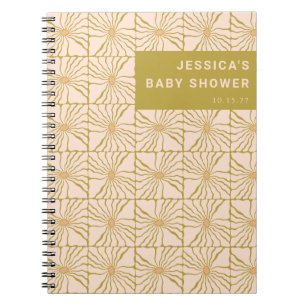 Carnet Liste de cadeaux de baby shower personnalisée sur
