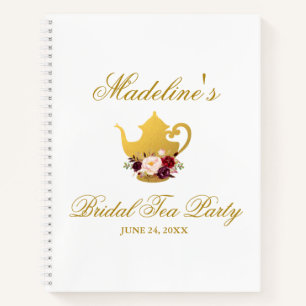 Carnet Liste de cadeaux de la Fête des mariées d'or de Bo