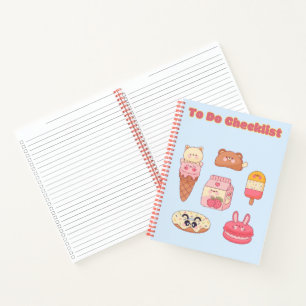 Carnet Liste de contrôle 💗 ✨ 💛 🍓