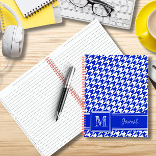 Carnet Liste de contrôle Monogrammé Royal Blue Houndstoot