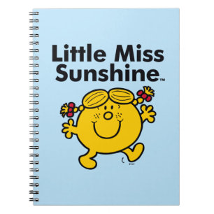 Carnet Little Miss Little Miss Sunshine est un rayon de