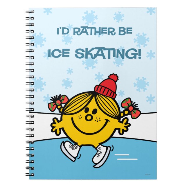 Carnet Little Miss Sunshine Patinage sur glace (Devant)