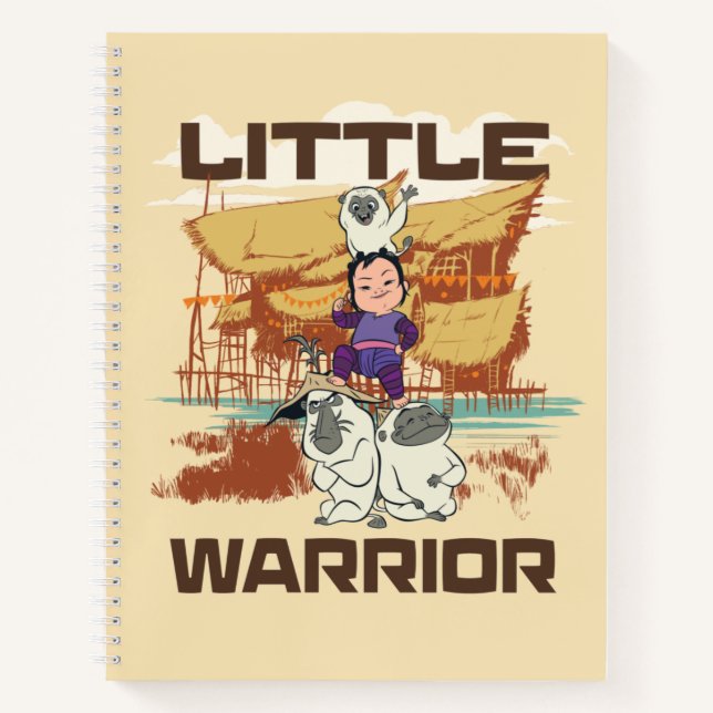 Carnet Little Noi & Ongi - Little Warrior (Devant)