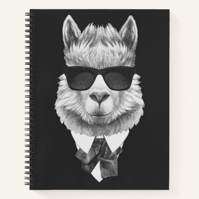 Carnet Llama classique (Devant)