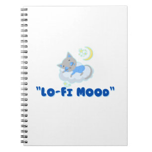 Carnet Lo-Fi Mood Chat esthétique