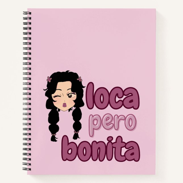 Carnet Loca Pero Bonita (Devant)