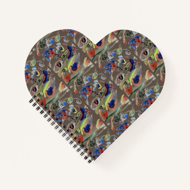 Carnet L'œuvre d'art abstraite de Kandinsky (Devant)