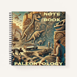 Carnet Logbook de Fossil Hunter