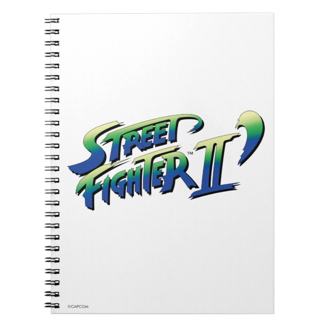 Carnet Logo 2 de Street Fighter II (Devant)