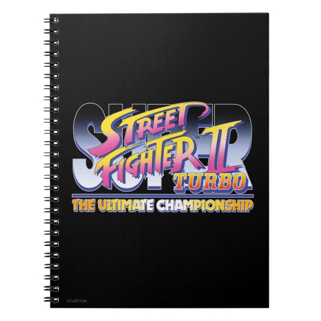 Carnet Logo 2 de Street Fighter II Turbo UC (Devant)