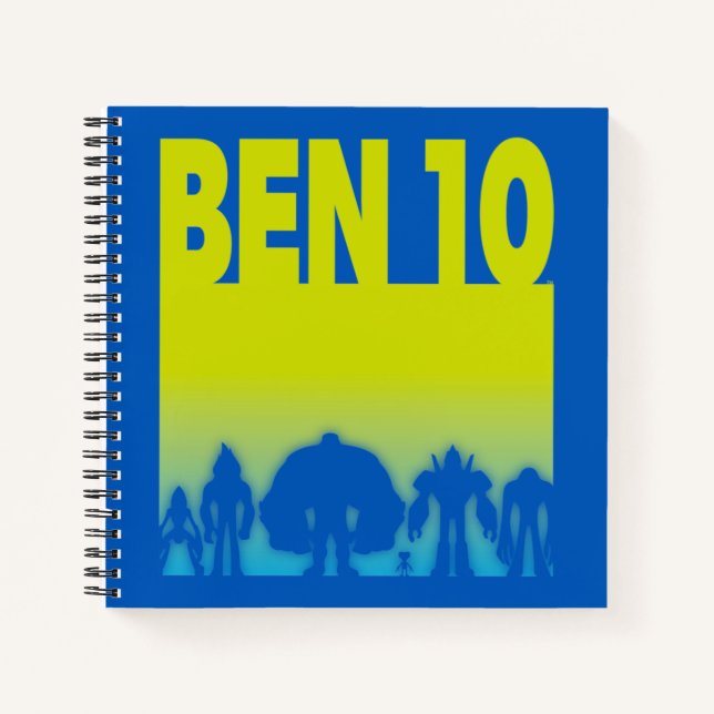 Carnet Logo Ben 10 Alien Line (Devant)