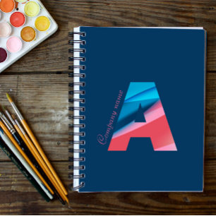 Carnet Logo coloré minimaliste tendance