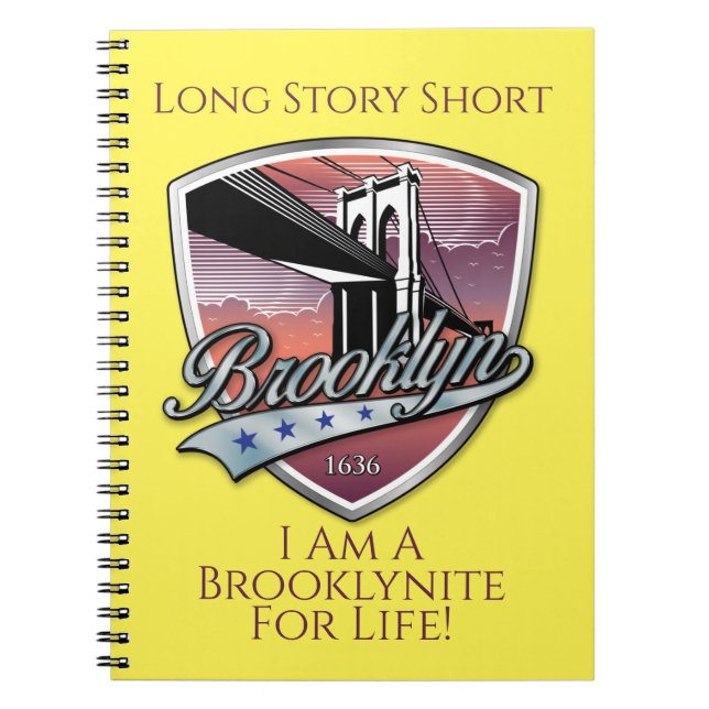 Carnet Logo de Brooklyn (Devant)