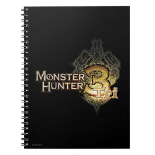 Carnet Logo de chasseur de monstre tri