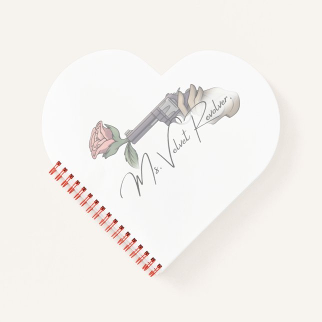 Carnet Logo de la marque Ms. Velvet Revolver 2025 (Devant)