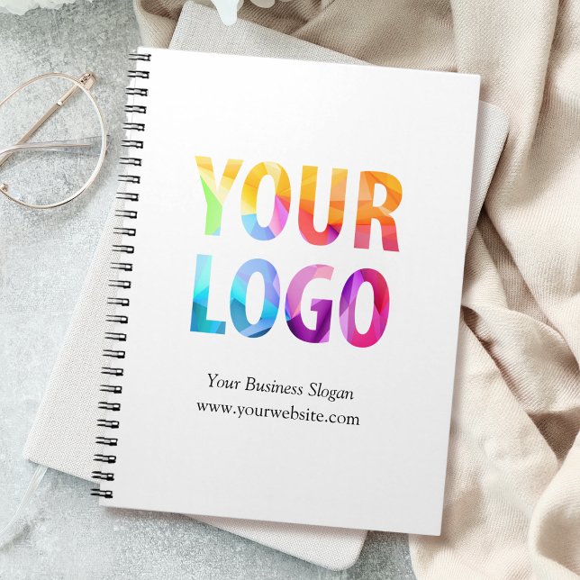 Carnet Logo de l'entreprise personnalisée Cadeau promotio (Créateur téléchargé)
